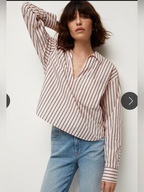 Veronica Beard Khai Cropped Top |